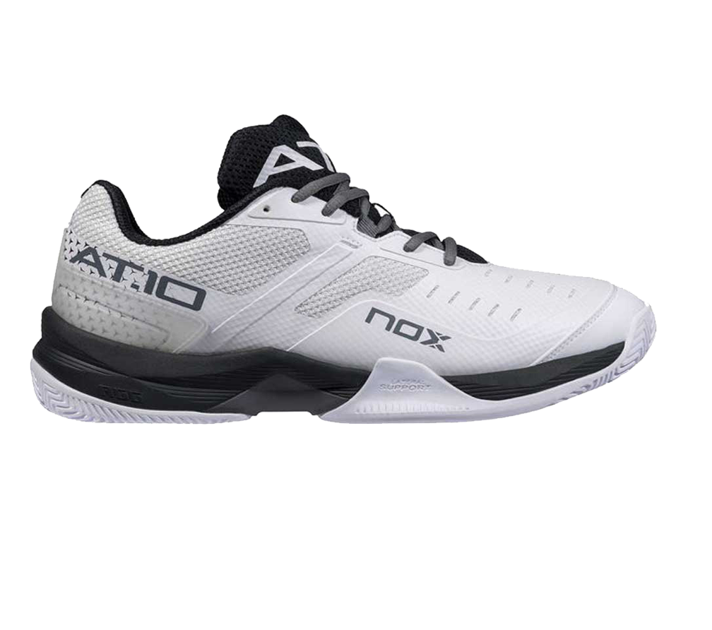 NOX AT10 WHITE BLACK SHOES 2023