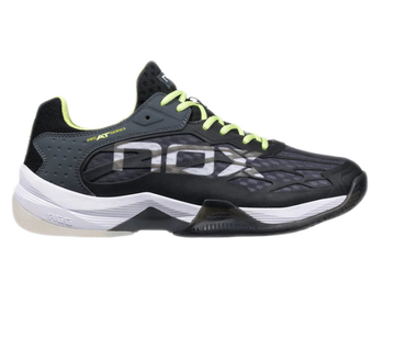 Nox AT10 LUX Padel Shoes Black/Sharp Green/Grey