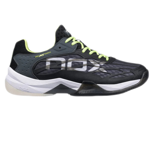 Nox AT10 LUX Padel Shoes Black/Sharp Green/Grey