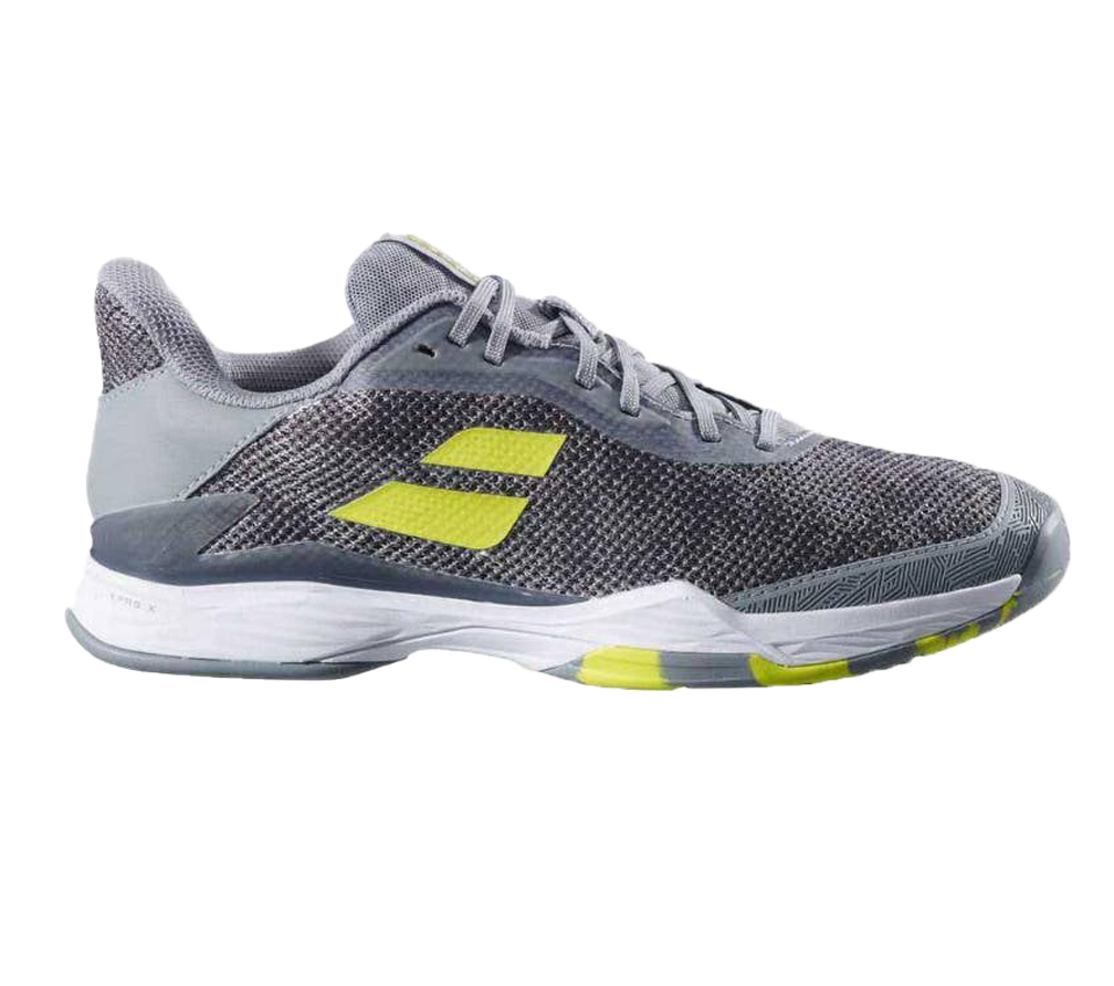 Babolat Jet Tere Clay Shoes Dark Gray Neon Green