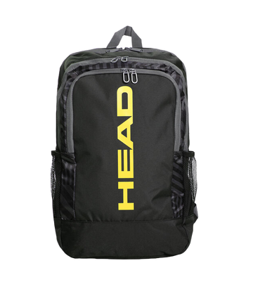 HEAD Base 17L Backpack - Black, Yellow