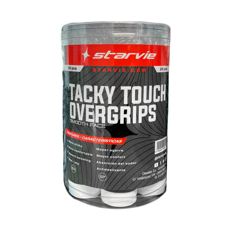 Starvie Tacky Touch White Drum Overgrips